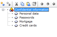 Sample outline open in ActionOutline.
